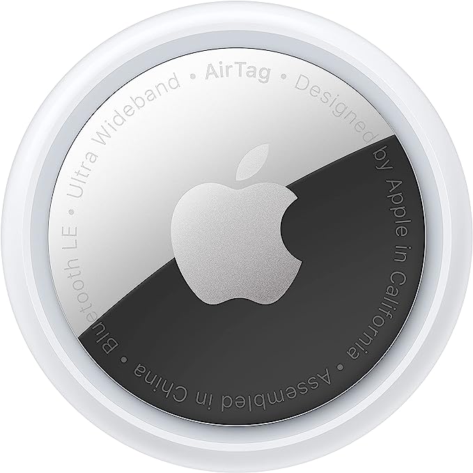 Portacarte Apple AirTag Compatibile, Multifunzionale in Pelle e in Fibra di Carbonio